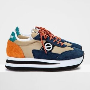 NO NAME Flex M Jogger Luxury Chunky Platform Trainers Sneakers Shoes 39 Sz 8.5